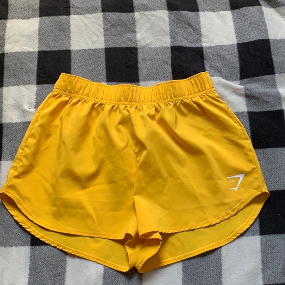 Yellow Gymshark Loose Training Shorts - Picture 2 of 8